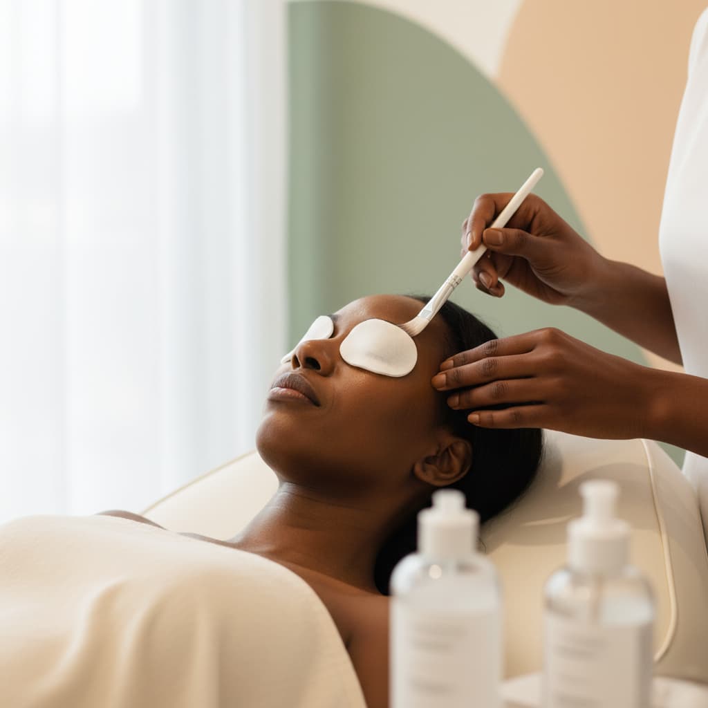 A visual representation of the Chemical Peels treatment.