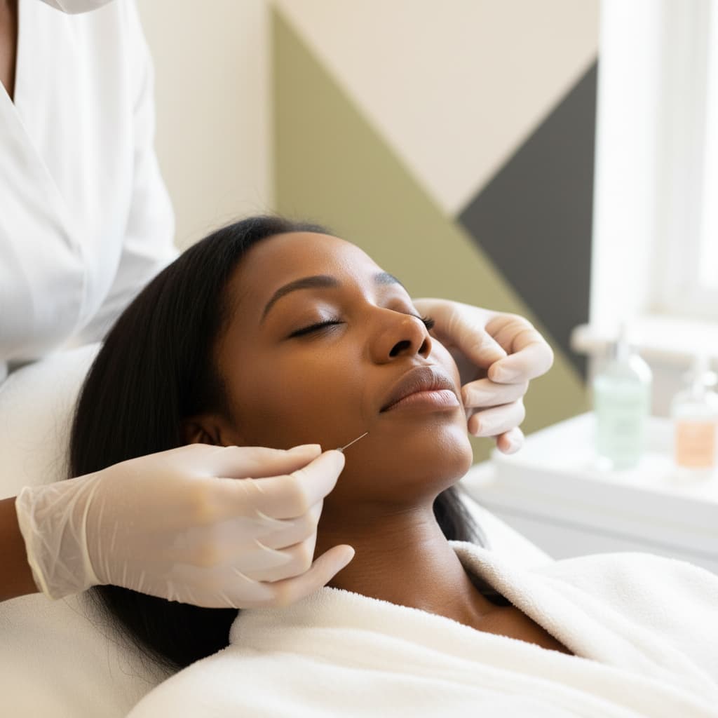 A visual representation of the Mesotherapy treatment.