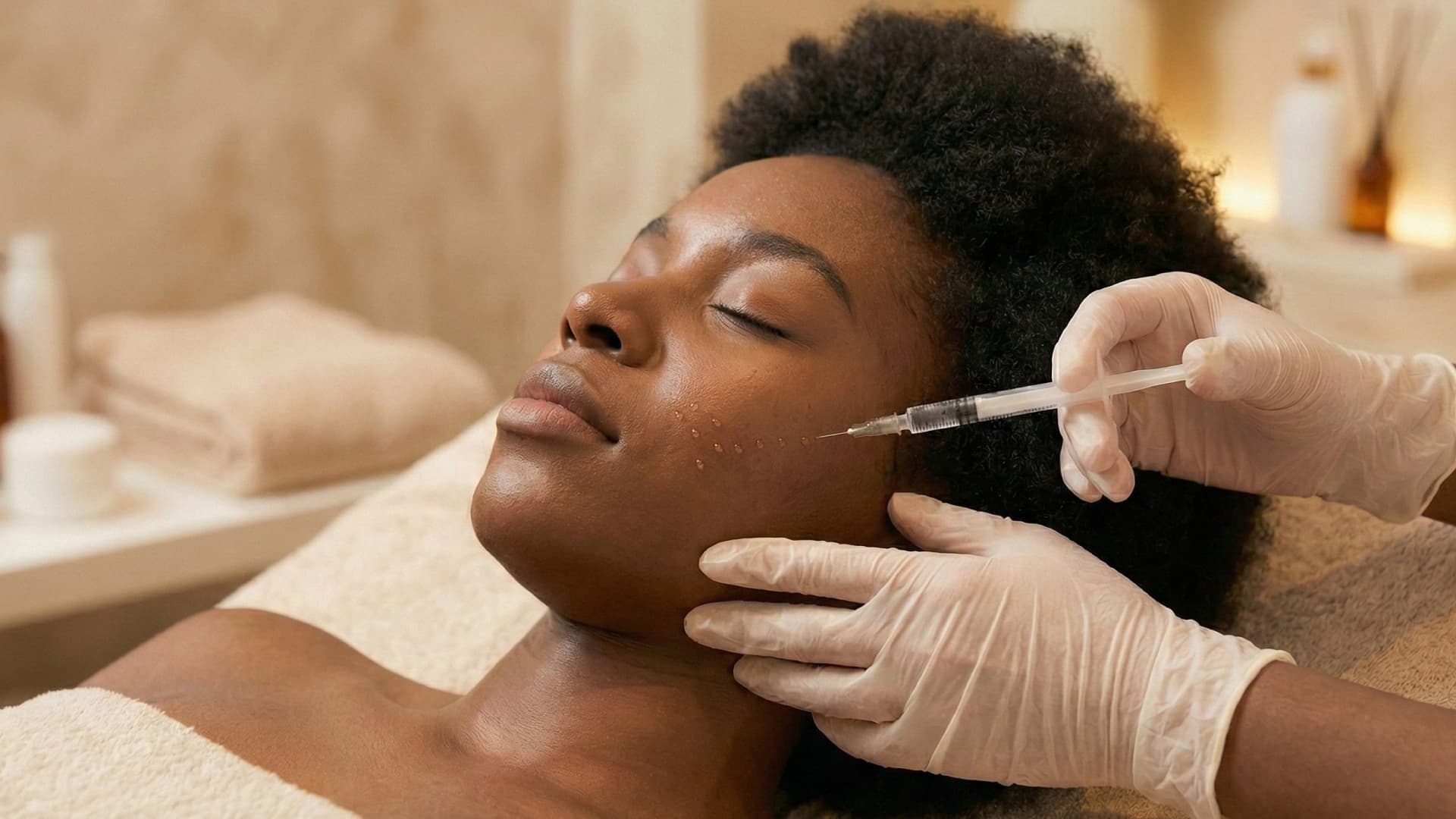 A visual representation of the Skinvive™ by Juvéderm treatment.